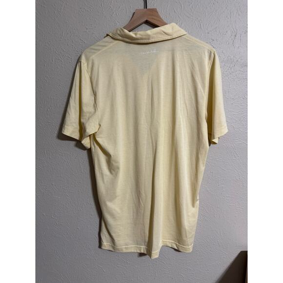 Travis Mathew Pale  Yellow Golf Polo Medium - Picture 3 of 3